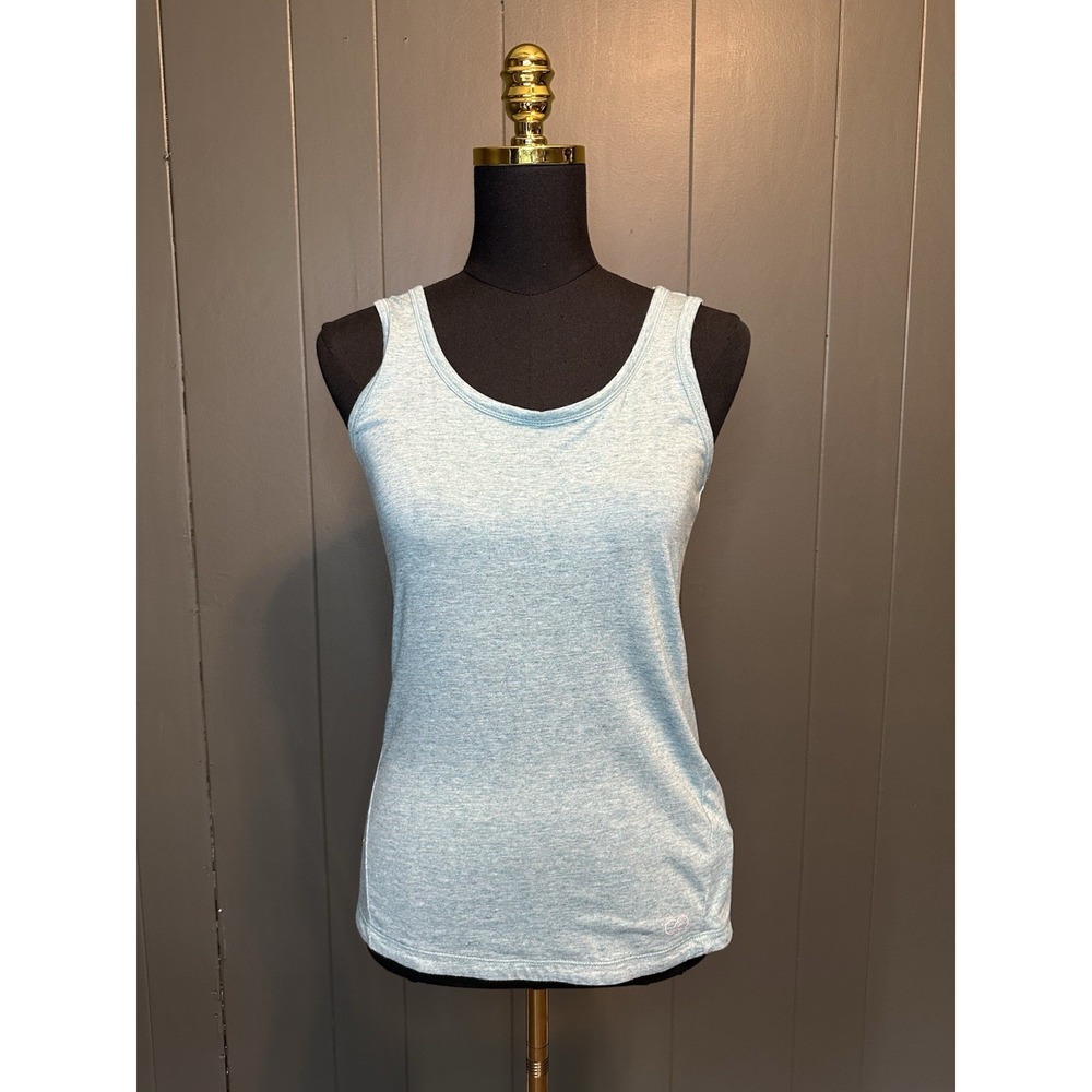 NWT Calia Teardrop Tank Nile Blue‎ Cloud Heather XS Extra Small